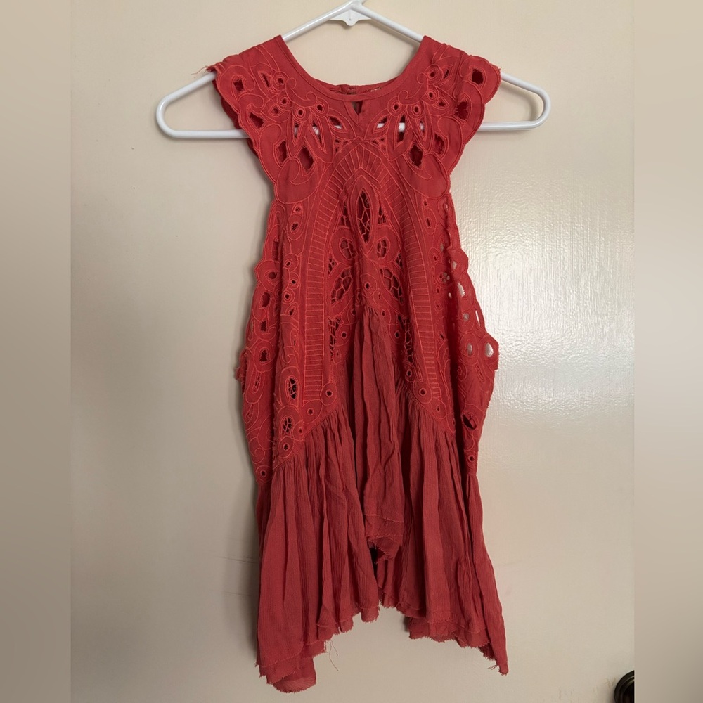 Free people open back top